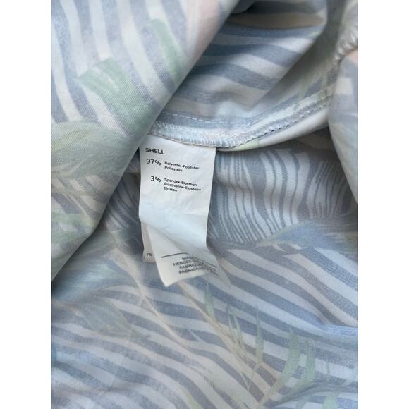 Cupshe Floral Shirt Dress Cover-Up 3/4 Sleeves Button Up‎ Women’s Size XL - Picture 4 of 6